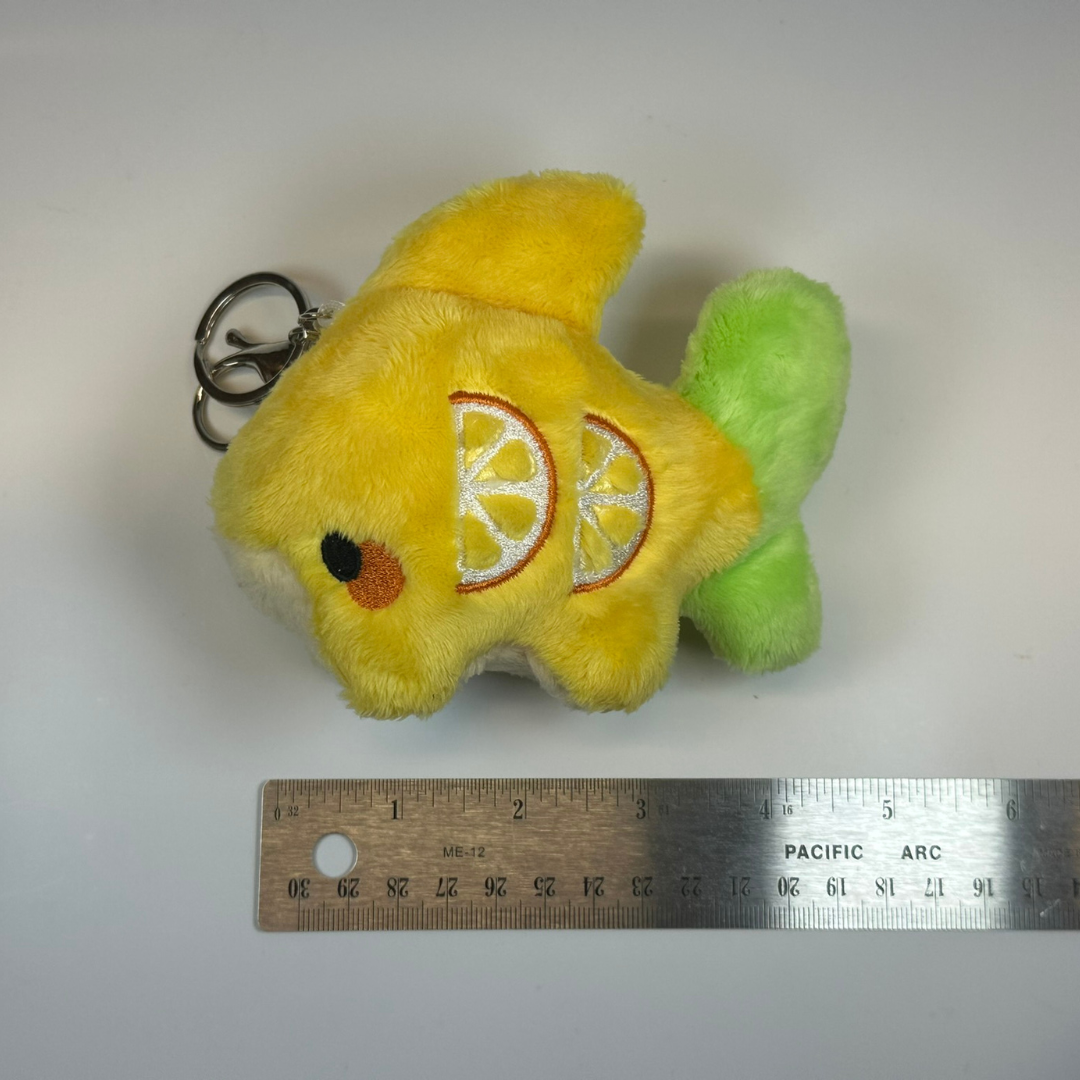 Lemon Shork Plush Keychain