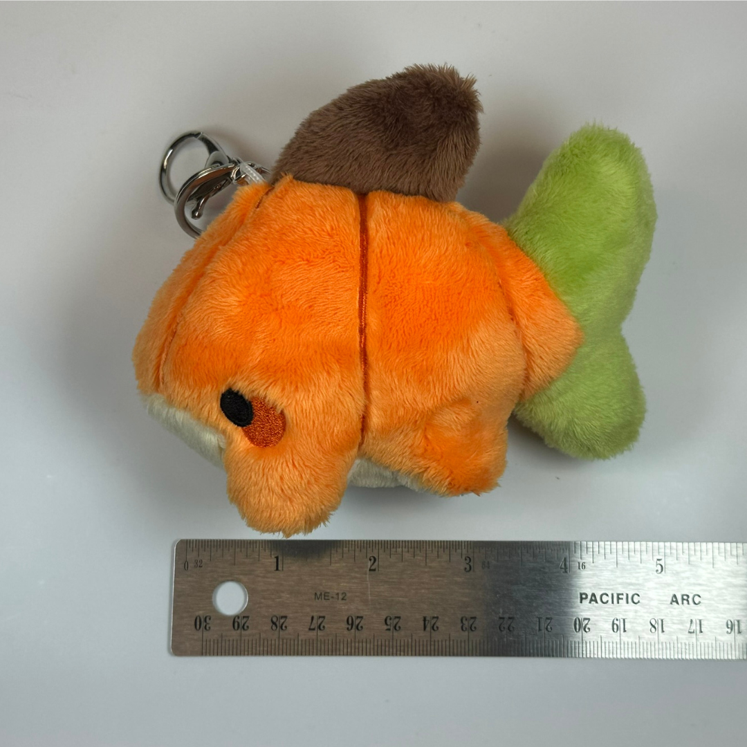 Pumpkin Shork Plush Keychain