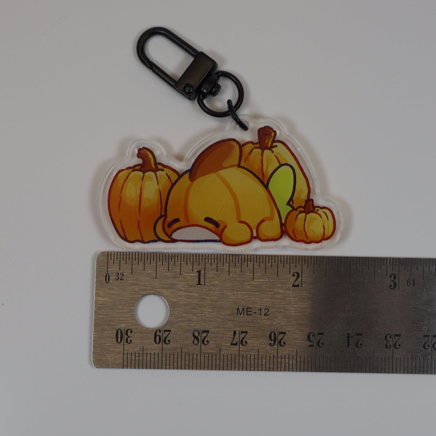 Pumpkin Shork Keychain