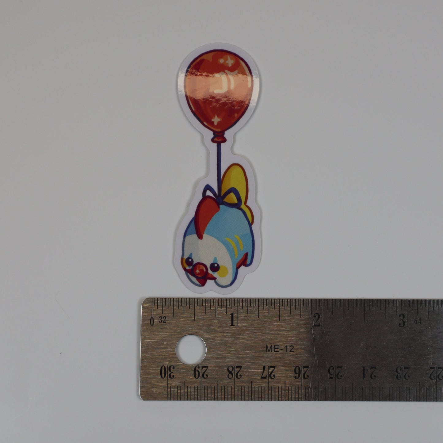 Clown Shork Sticker