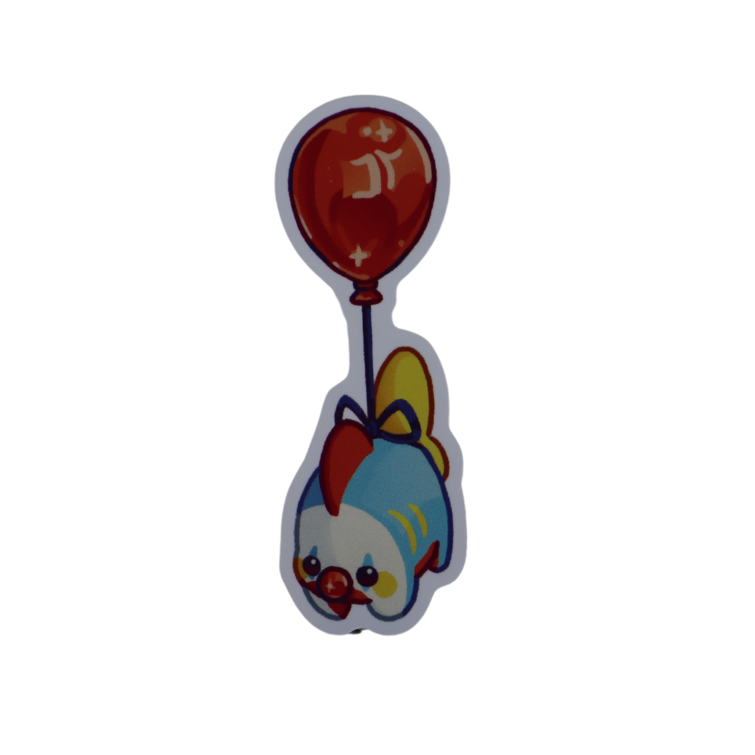 Clown Shork Sticker