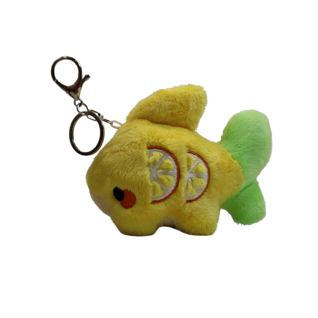 Lemon Shork Plush Keychain