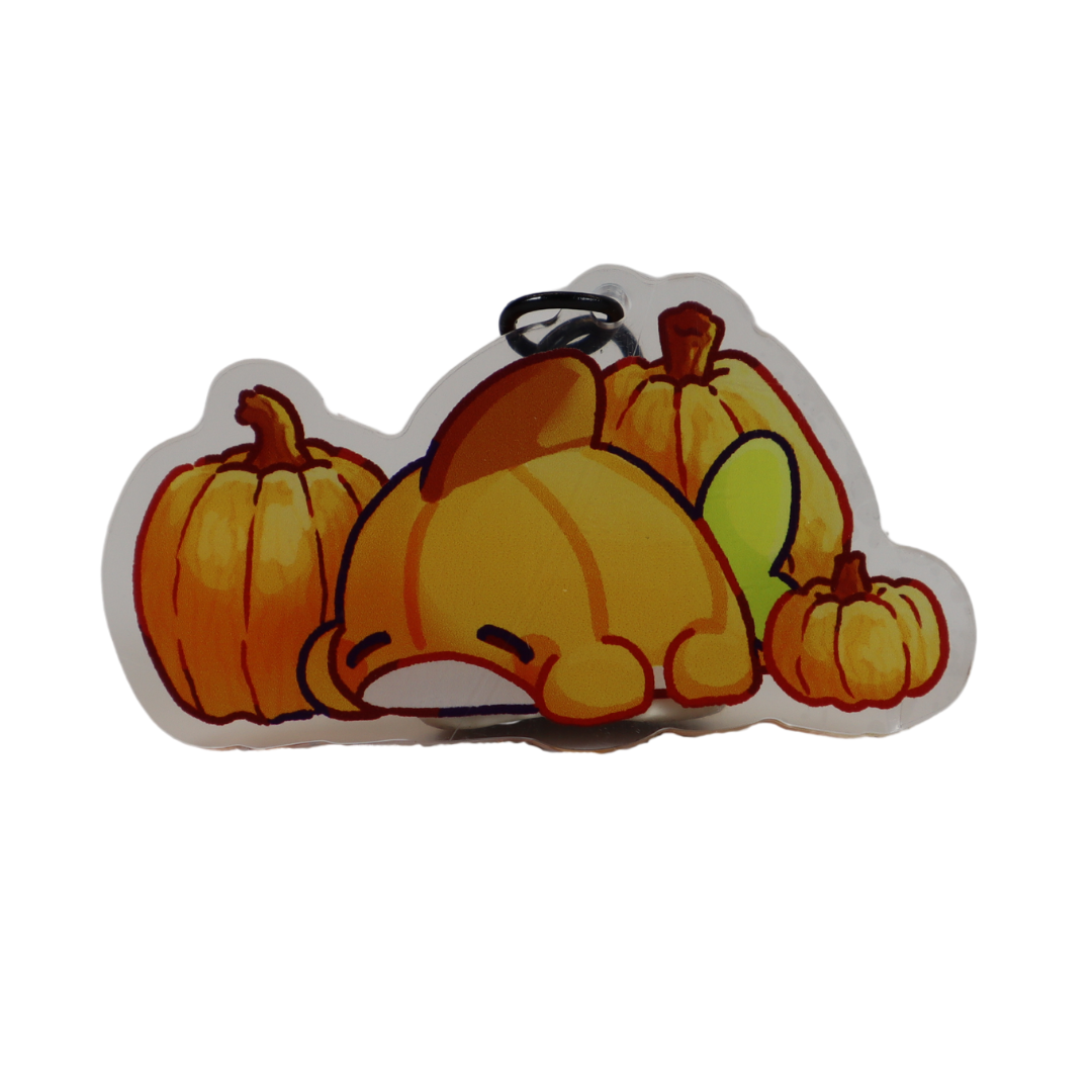 Pumpkin Shork Keychain