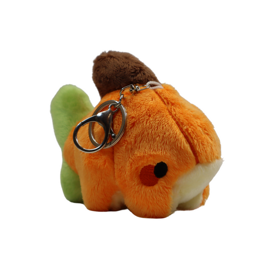 Pumpkin Shork Plush Keychain