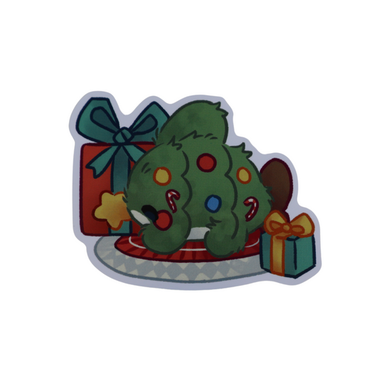 Christmas Tree Shork Sticker