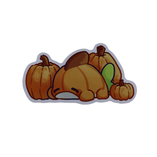 Pumpkin Shork Sticker