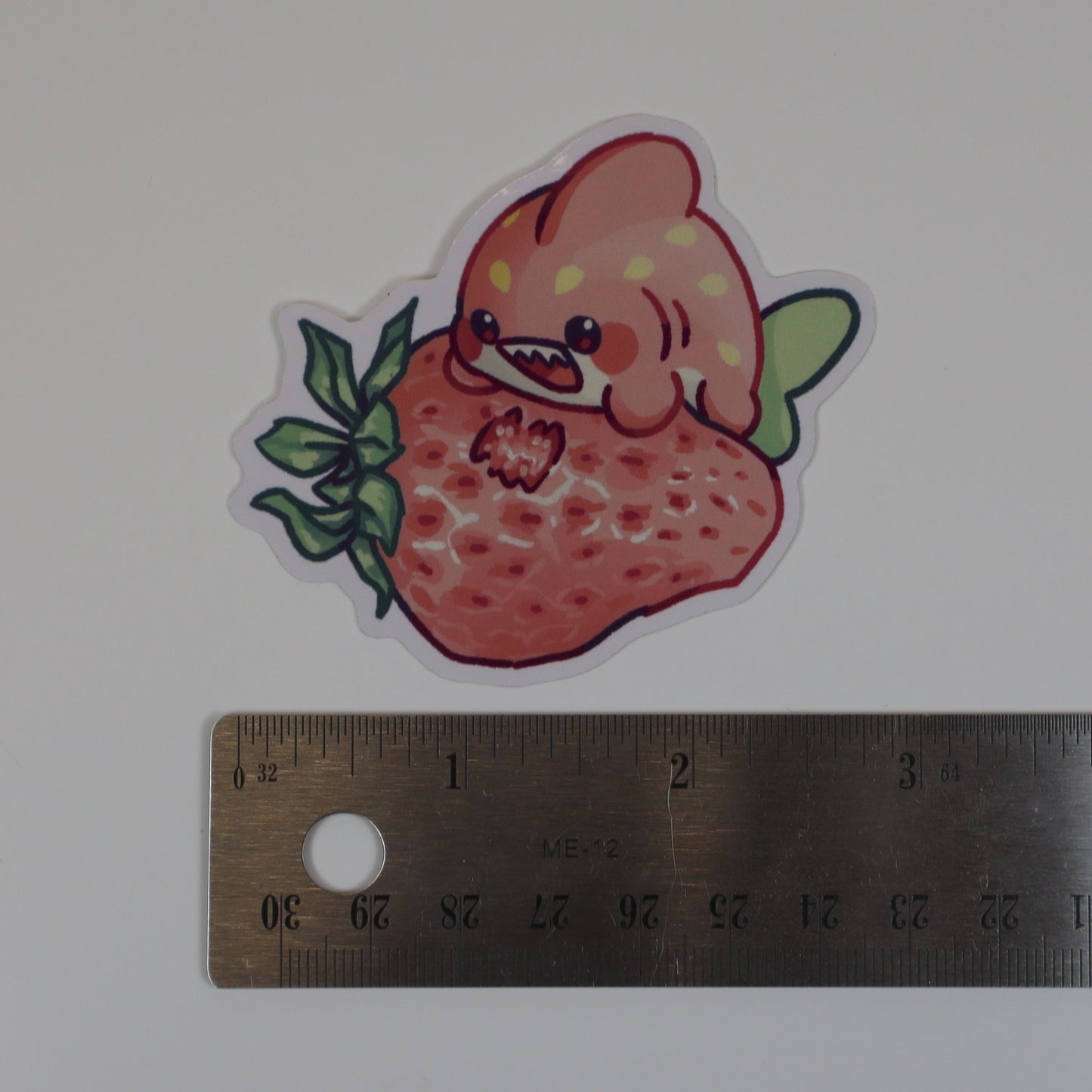 Strawberry Shork Sticker