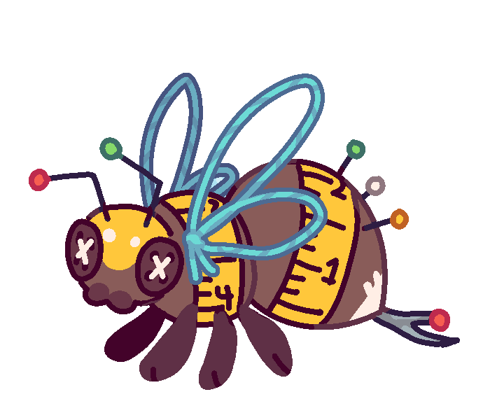 Sewing Bee Sticker